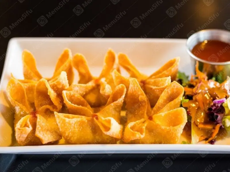 Little-King-Crab-Hawaiian-restaurant-Crab-Rangoon-Crystal-Lake Crab Rangoon at Little King Crab, a Hawaiian restaurant in Crystal Lake